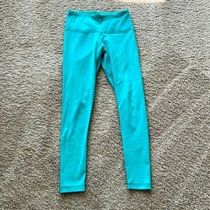 Bright teal yogalicious leggings size S
